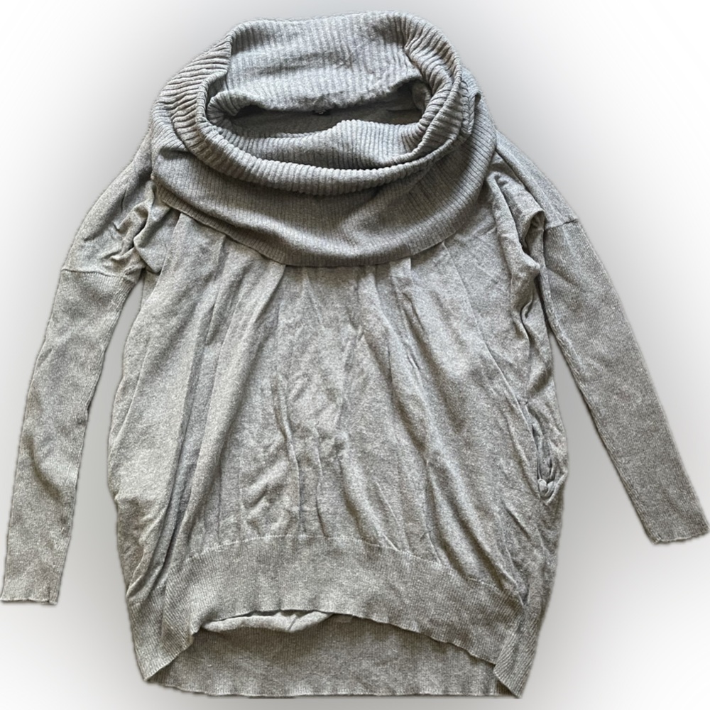 Victoria's Secret Gray Cowl Neck Sweater